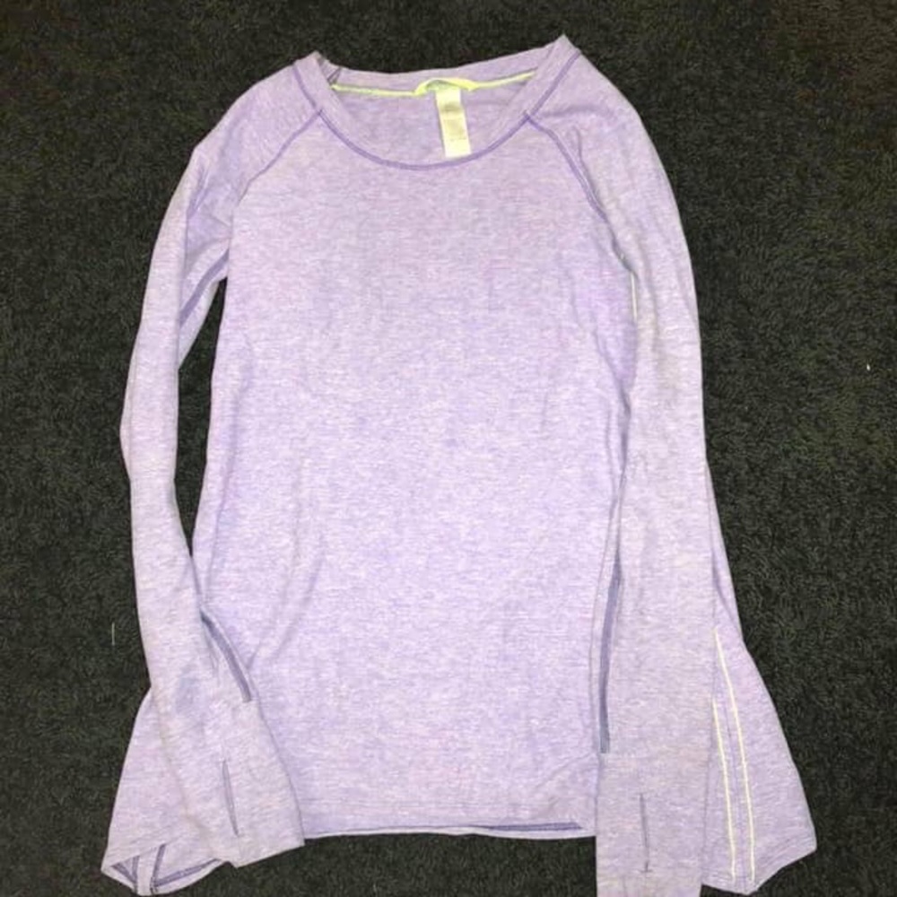 NWOT Ivivva size 12 purple long sleeve shirt